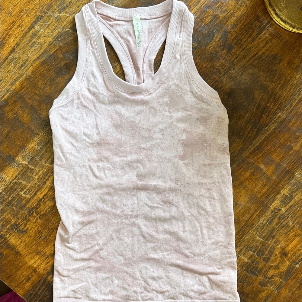 Athleta Light Pink Tank Top